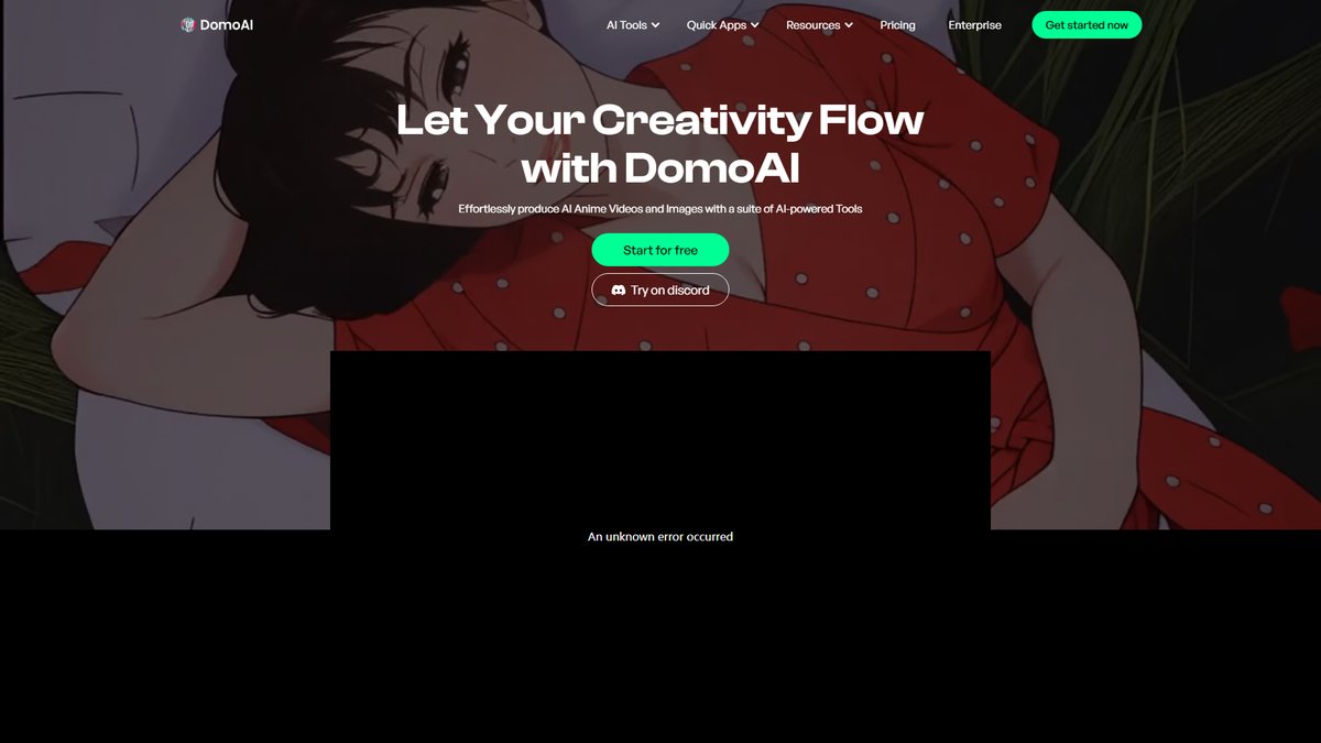 智人AI工具导航 - DomoAI | Discord动漫视频转换神器