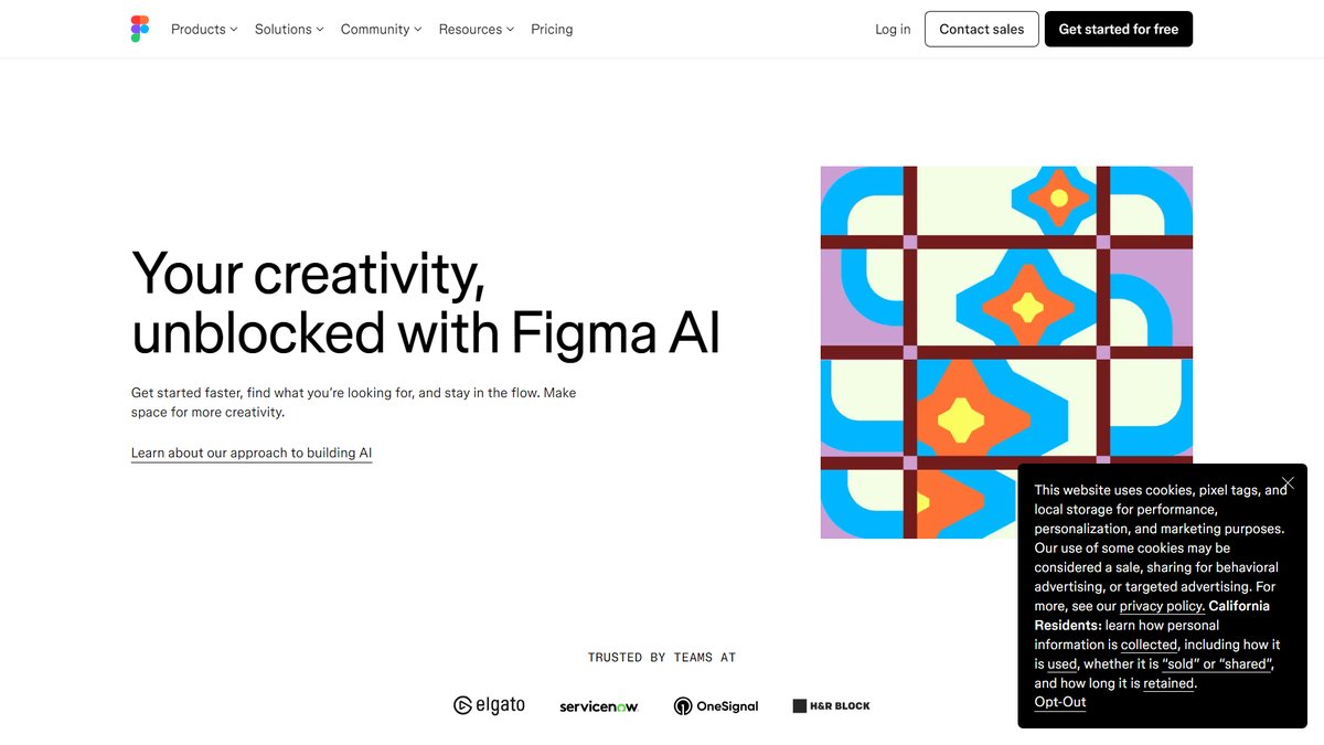 智人AI工具导航 - Figma AI | 重塑设计工作流的智能协作平台