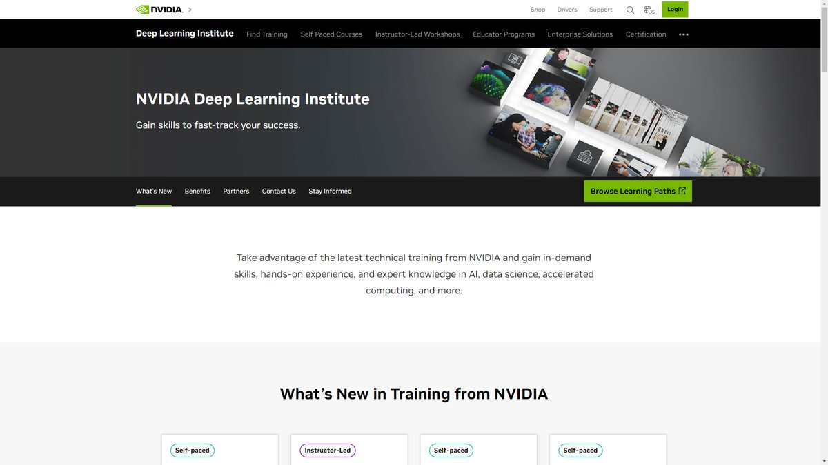 智人AI工具导航 - NVIDIA DLI | 专业AI培训平台