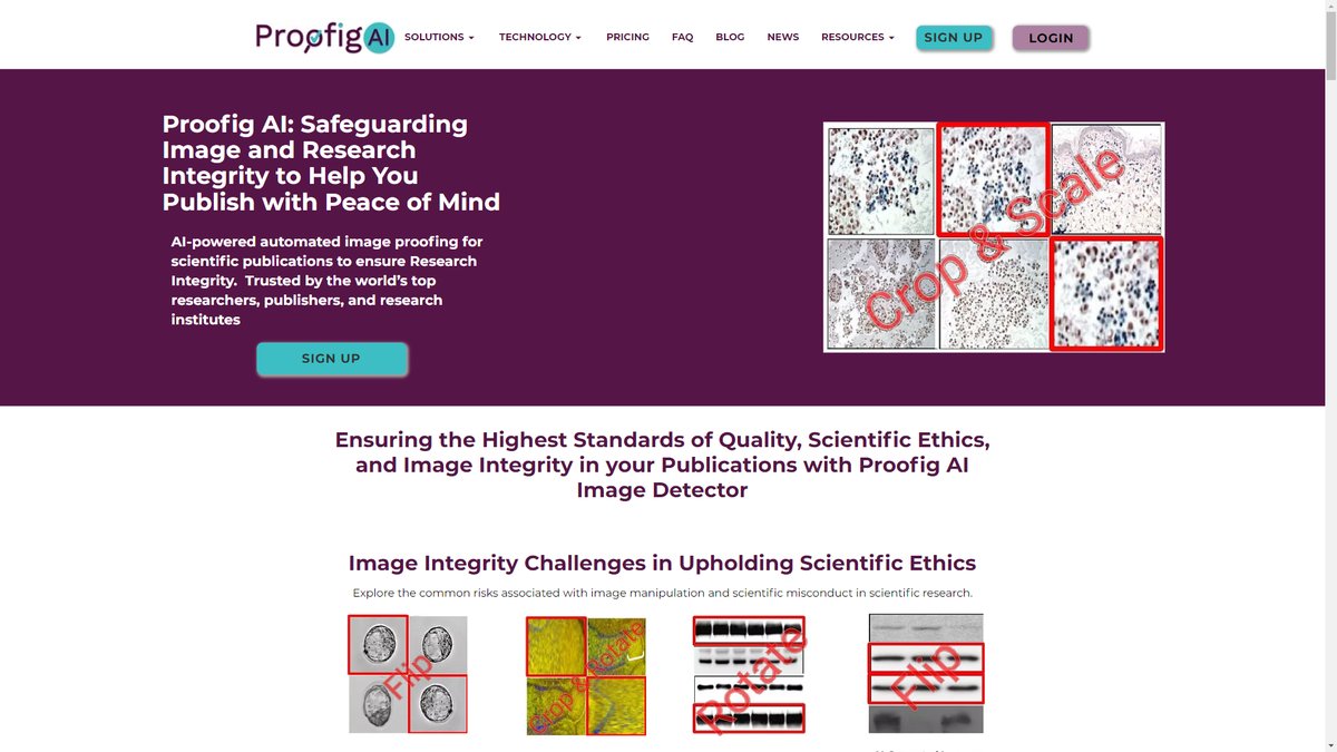 智人AI工具导航 - ProofIG AI | 科学图像完整性检测专家